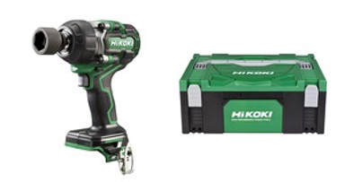 HIKOKI Aku udarni stezač WR36DE HSC II 1/2" 36V 1050 Nm, solo, Hitbox